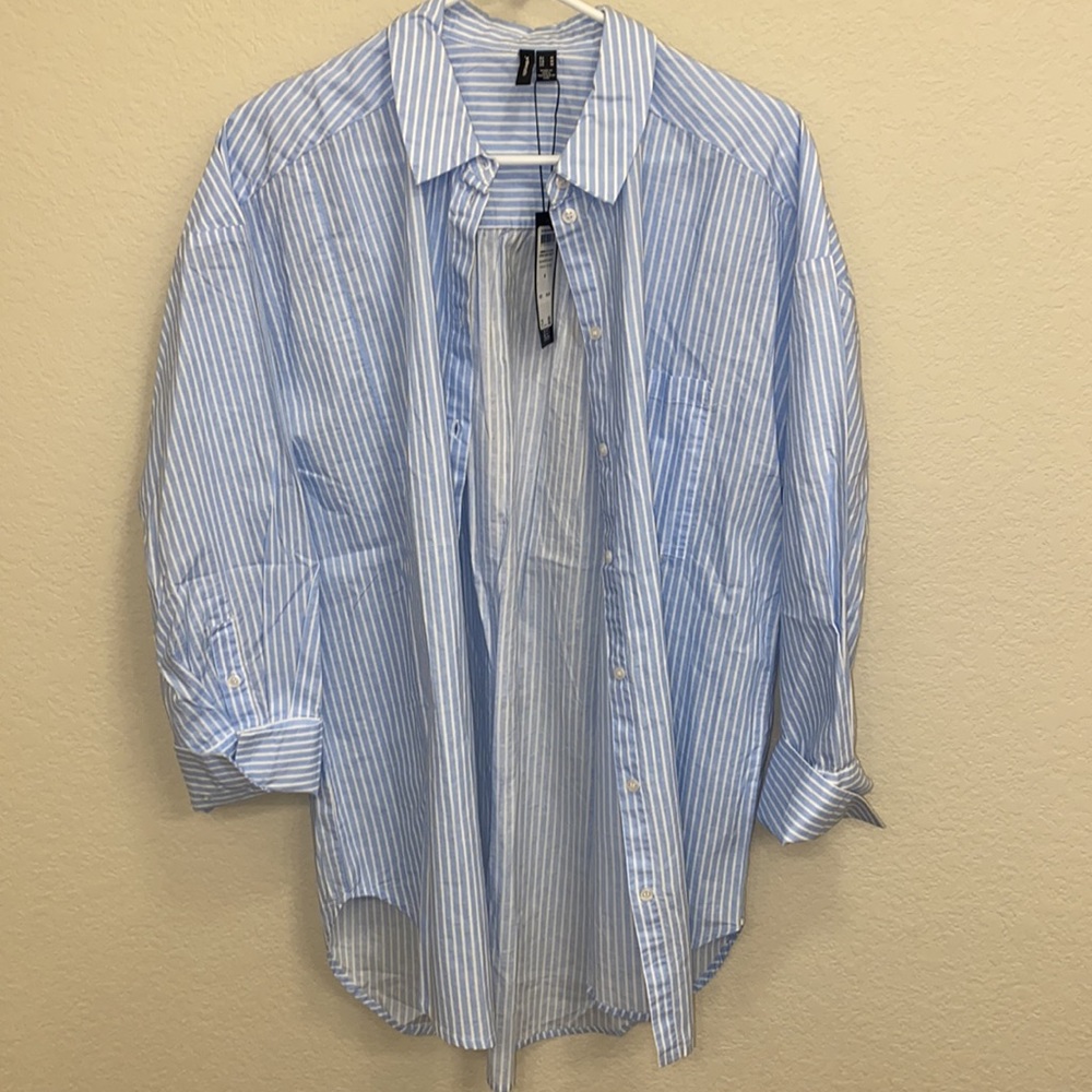 Nordstrom Stripe Oversize Cotton Shirt
VERO MODA